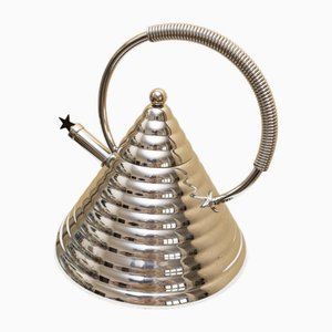 Vintage Stainless Steel Stella Collection Kettle by Marina Sgarbi for Archimede, Italy, 1970s