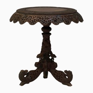 Carved Occasional Table, 1890s