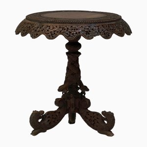 Table d'Appoint Sculptée, 1890s