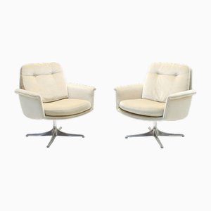Set of Velvet Sedia Lounge Chairs by Horst Brüning for Cor, Germany, 1960s
