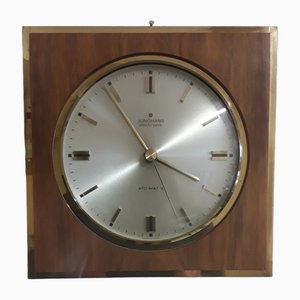 Vintage German Wall Clock Ato-Mat S from Junghans, 1960s