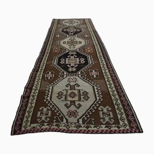 Tapis Vintage Marron Beige, Turquie, 1960s