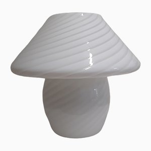 Grande Lampe de Bureau Champignon Vintage de Vetri Murano, Italie, 1970s