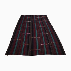 Tapis Vintage Rose, Marron, Bleu, 1960s