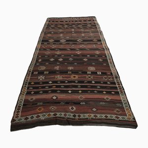 Tappeto Kilim Runner vintage in lana, anni '60