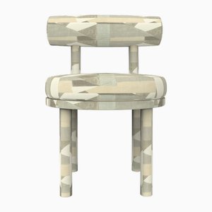 Moca Chair in Alabaster Fabric by Studio Rig for Collector