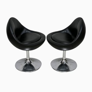 Set of Space Age Swivel Chairs, 1960s