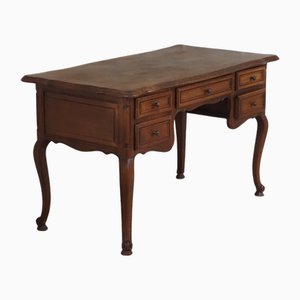 Vintage Brown Wood Desk