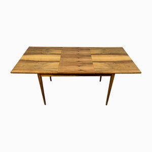 Mid-Century Extendable Dining Table in Walnut, 1960s