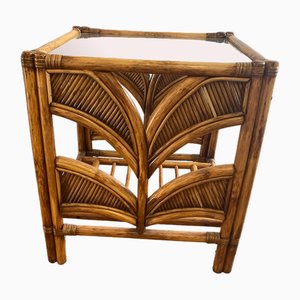 Rattan Coffee Table in the style of Vivai Del Sud