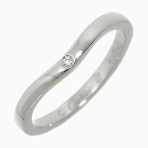 Ballerina Curve Ring with Diamond from Cartier