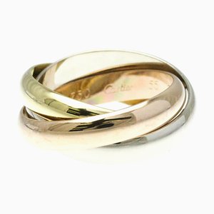 Trinity Pink Gold Band Ring from Cartier