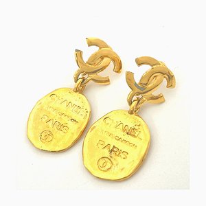 Coco Mark Cambon Plate Earrings from Chanel