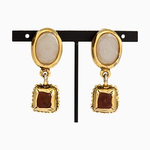 Gripoa Faux Pearl Earrings from Chanel, Set of 2