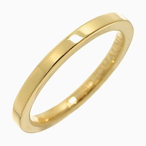 Ring with Diamond in Yellow Gold