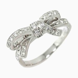 Ring mit Diamanten aus Weißgold von Christian Dior