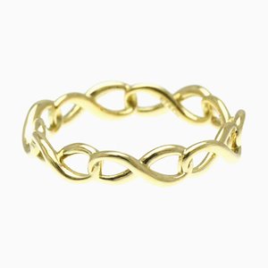 Anello Infinity in oro giallo di Tiffany