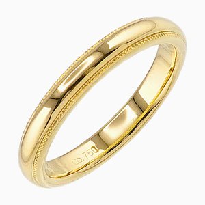 Milgrain Band Ring in Yellow Gold from Tiffany & Co.