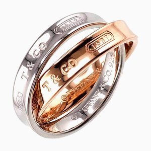 Ineinandergreifender Ring in Silber von Tiffany & Co.