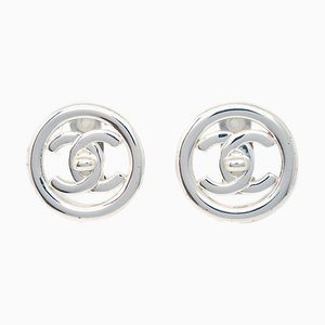 CC Turnlock Earrings from Chanel, Set of 2