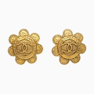 Flower Earrings from Chanel, Set of 2
