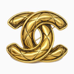 Gold Cc Brooch from Chanel