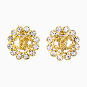 Gold Dangle Earrings from Chanel, Set of 2