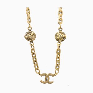 Collana con catena dorata e dorata di Chanel