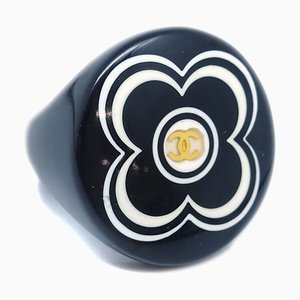 Anello nero #53 #13 01a 152281 di Chanel