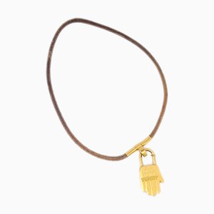 Choker Halskette mit Cadena-Anhänger von Hermes