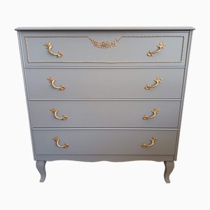 Vintage French Country Style Louis XV Chest of Drawers, 1970s