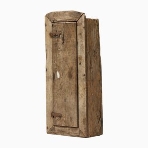 French Rustic Folk Work Cabinet, 1900s