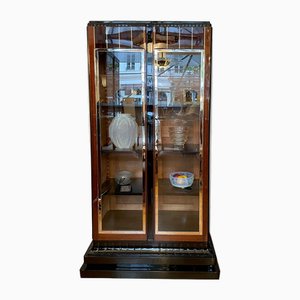 Art Deco Display Cabinet in Mahogany