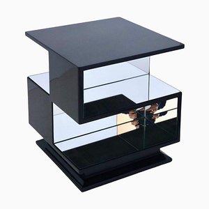 Art Deco Cubist Side Table, 1920s