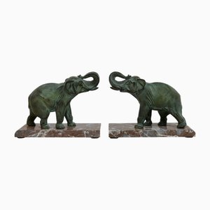 Große Elefanten-Buchstützen, 2er Set