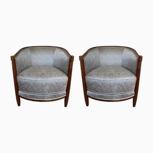 Set of Vintage Art Deco Lounge Chairs