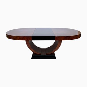 Art Deco Oval Dining Table