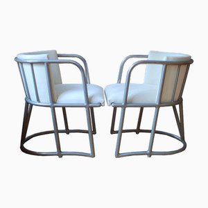 Art Deco Armchairs by Mallet-Stevens, Set of 2