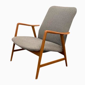 Armchair in Beech from Pizzetti Roma, 1950s