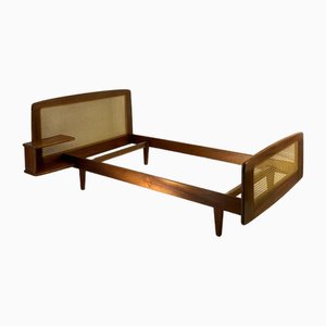 Modernist French Single Bed by Roger Landault, 1950s