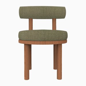 Moca Stuhl aus Safire 05 Stoff & Räuchereiche von Studio Rig für Collector