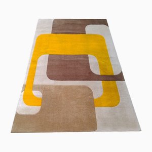 Italian Pure Wool Model Twist Rug from Paracchi, 1970s