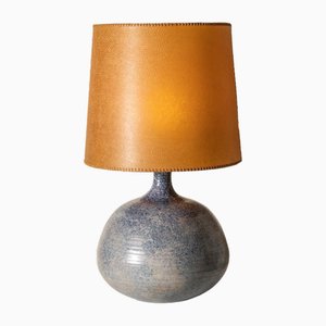 Vintage Glazed Ceramic Table Lamp by Jean Pierre Gasnier, 1970s