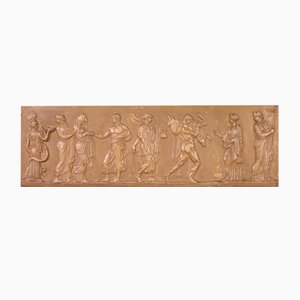 Bas-Relief de Style Romain, 20ème Siècle, Plâtre