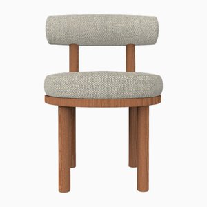 Moca Stuhl aus Safire 08 Stoff & Räuchereiche von Studio Rig für Collector