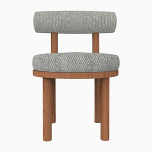 Moca Stuhl aus Safire 12 Stoff & Räuchereiche von Studio Rig für Collector