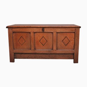 Early 18th Century Oak Coffer, 1740s