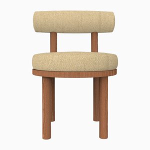 Moca Stuhl aus Safire 15 Stoff & Räuchereiche von Studio Rig für Collector