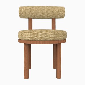 Moca Stuhl aus Safire 16 Stoff & Räuchereiche von Studio Rig für Collector