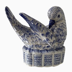 Ceramic Bird Box Italy, 1950s